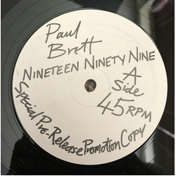 Paul Brett Nineteen Ninety Nine / Take Five Vinyl 12" USED