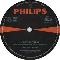 The Strangers (14) Lady Scorpio Vinyl 7" USED