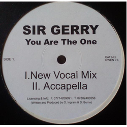 Sir Gerry You Are The One Vinyl 12" USED