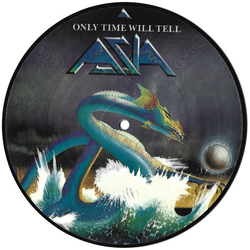 Asia Al Pitrelli Only Time Will Tell Vinyl 7" USED