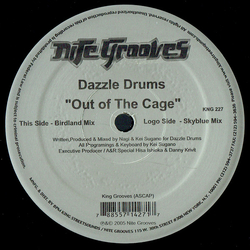 Dazzle Drums Out Of The Cage Vinyl 12" USED