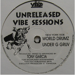 George Acosta / Tony Garcia Unreleased Vibe Sessions Vinyl 12" USED