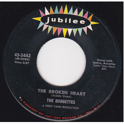The Bobbettes The Broken Heart / Mama Papa Vinyl 7" USED