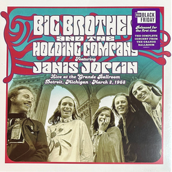 Big Brother & The Holding Company / Janis Joplin Live At The Grande Ballroom, Detroit, Michigan, March 2, 1968 Vinyl LP USED