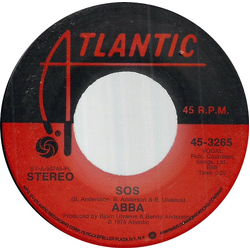 ABBA SOS Vinyl 7" USED