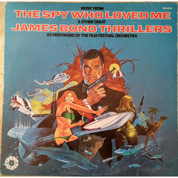 The Film Festival Orchestra Music From The Spy Who Loved Me & Other Great James Bond Thrillers Vinyl LP USED