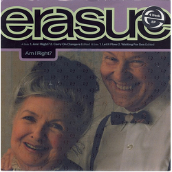 Erasure Am I Right? Vinyl 7" USED