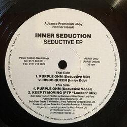 Inner Seduction Seductive EP USED VINYL 12INCH EP PROMO