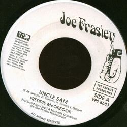 Freddie McGregor Uncle Sam USED VINYL 7INCH 45 RPM