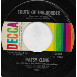 Patsy Cline South Of The Border (Down Mexico Way) USED VINYL 7INCH 45 RPM