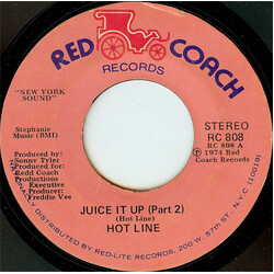 Hot Line (3) Juice It Up VINYL 7" USED