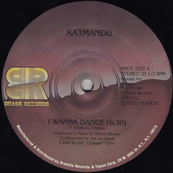 Kat Mandu I Wanna Dance Vinyl 12" USED