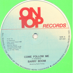 Barry Boom Come Follow Me Vinyl 12" USED