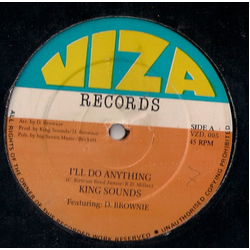 King Sounds / Danny Browne I'll Do Anything Vinyl 12" USED