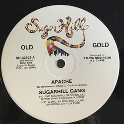 Sugarhill Gang Apache Vinyl 12" USED