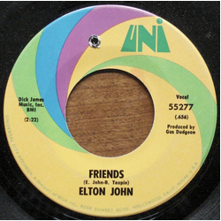 Elton John Friends / Honey Roll Vinyl 7" USED