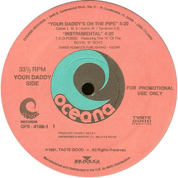 T.K.O. Posse Your Daddy's On The Pipe Vinyl 12" USED