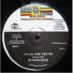 Junior Reid Speak The Truth Vinyl 12" USED
