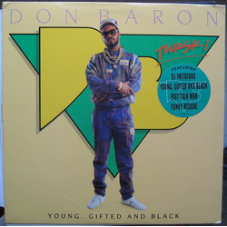 Don Baron Young, Gifted And Black Vinyl LP USED