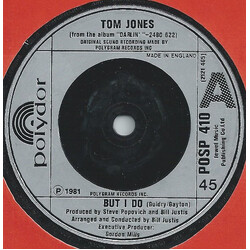 Tom Jones But I Do USED VINYL 7INCH SINGLE 45 RPM