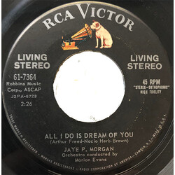 Jaye P. Morgan All I Do Is Dream Of You / Just You, Just Me USED VINYL 7INCH 45 RPM SINGLE