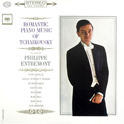 Pyotr Ilyich Tchaikovsky / Philippe Entremont Romantic Piano Music Of Tchaikovsky Vinyl LP USED