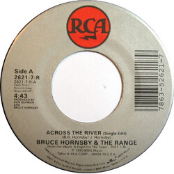 Bruce Hornsby And The Range Across The River USED VINYL 7INCH 45 RPM