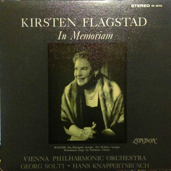 Kirsten Flagstad / Richard Wagner / Wiener Philharmoniker / Georg Solti / Hans Knappertsbusch In Memoriam Vinyl LP USED