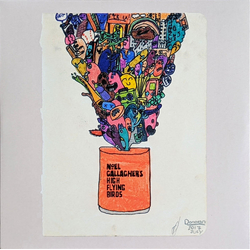 Noel Gallagher's High Flying Birds Magic Secrets 2022 Vinyl 7" USED