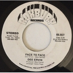 Big Dee Irwin Face To Face / You Broke My Face Vinyl 7" USED