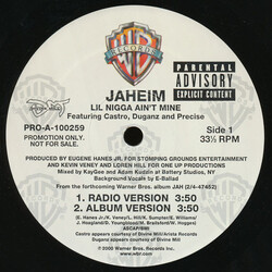 Jaheim / Castro / Duganz / Marcella Precise Lil Nigga Ain't Mine USED VINYL 12INCH 33 S RPM PROMO