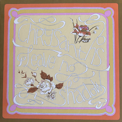 Chrysanths Leave No Shadow Vinyl LP USED