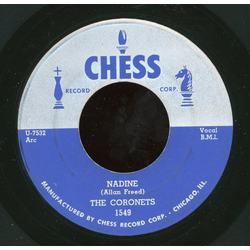 The Coronets (8) Nadine / I'm All Alone Vinyl 7" USED