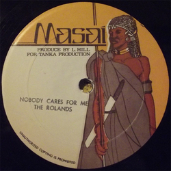 The Rolands Nobody Cares For Me / Johnny Dollar Vinyl 12" USED