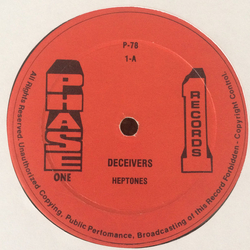 The Heptones Deceivers / Meaning Of Life Vinyl 12" USED