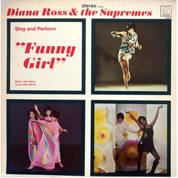 The Supremes Sing And Perform "Funny Girl" Vinyl LP USED