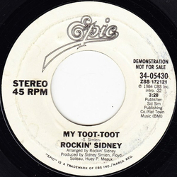 Rockin' Sidney My Toot-Toot Vinyl 7" USED