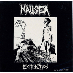 Nausea (2) Extinction Vinyl LP USED