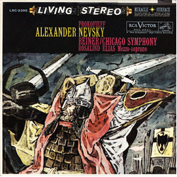 Sergei Prokofiev / Fritz Reiner / Chicago Symphony Orchestra / Rosalind Elias Alexander Nevsky Vinyl LP USED