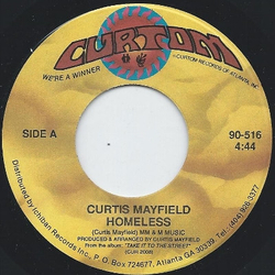 Curtis Mayfield Homeless Vinyl 7" USED