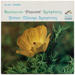 Ludwig van Beethoven / Fritz Reiner / The Chicago Symphony Orchestra "Pastoral" Symphony Vinyl LP USED