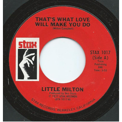 Little Milton That's What Love Will Make You Do / Behind Closed Doors Vinyl 7" USED