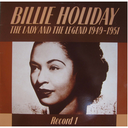 Billie Holiday The Lady And The Legend 1949-1951, Record 1 Vinyl LP USED