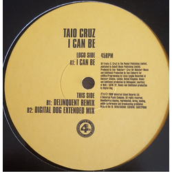 Taio Cruz I Can Be Vinyl 12" USED