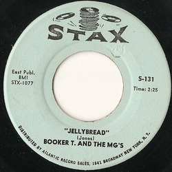 Booker T & The MG's Jellybread / Aw' Mercy Vinyl 7" USED