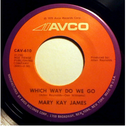 Mary Kay James Which Way Do We Go / I Think I'll Say Goodbye Vinyl 7" USED