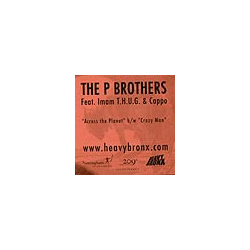 P Brothers Across The Planet / Crazy Man Vinyl 12" USED