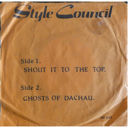 The Style Council Shout To The Top Vinyl 7" USED