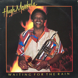 Hugh Masekela Waiting For The Rain Vinyl LP USED