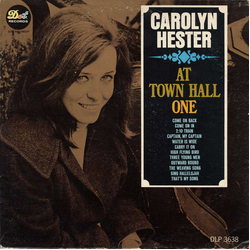 Carolyn Hester At Town Hall, One Vinyl LP USED